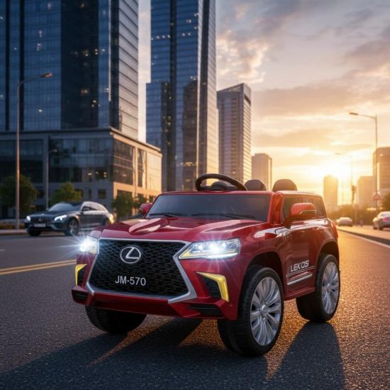 صورة سيارة كهربائية أنيقة للأطفال